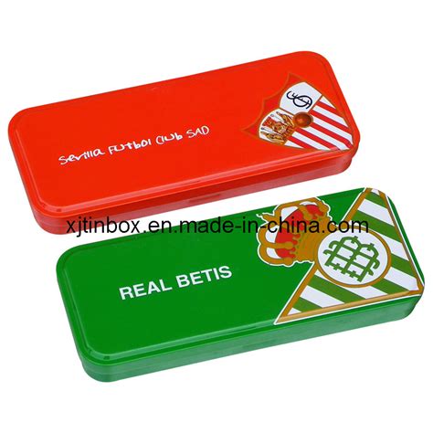 metal pencil boxes|small tin pencil case.